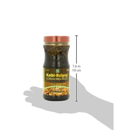 J1 Korean Bbq Sauce, Kalbi And Bulgogi, 33.86 Ounce