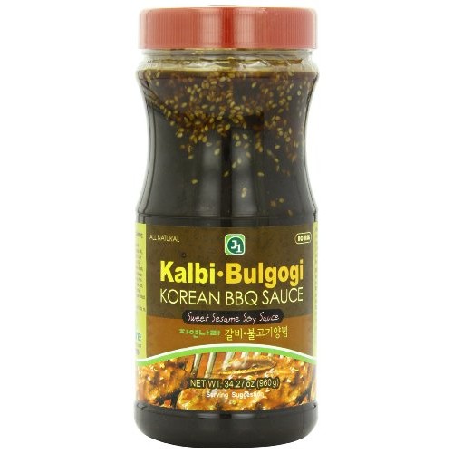 J1 Korean Bbq Sauce, Kalbi And Bulgogi, 33.86 Ounce