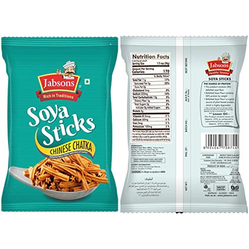 Jabsons - Soya Sticks 3 Pack, 180G X 3 Variety Mix