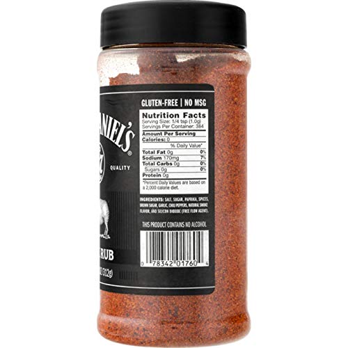Jack Daniels Original Quality Pork Rub, 11 Oz