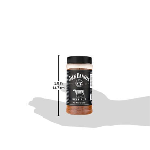 Jack Daniels 01761 Beef Original Quality Rub, 9 Oz