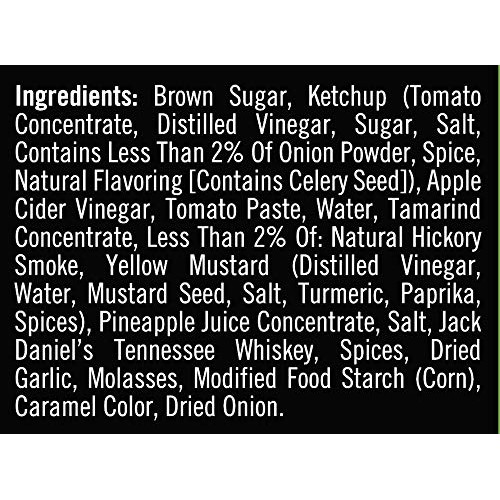 Jack Daniels Old No. 7 Original Bbq Sauce – Authentic Small Bat