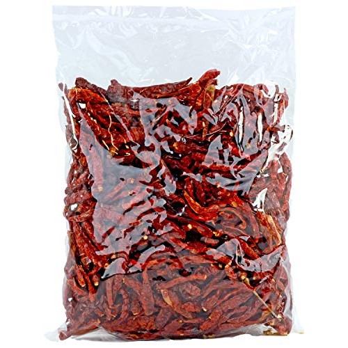 Thai Whole Dried Chili Peppers, Very Hot 14Oz