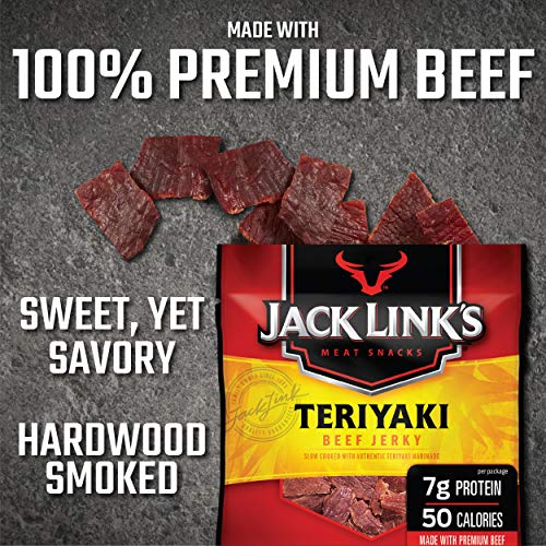 Jack Link’S Beef Jerky 20 Count Multipack, Teriyaki, 20, .625 Oz