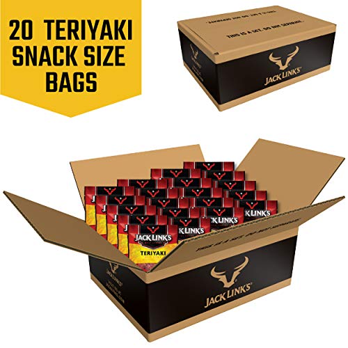 Jack Link’S Beef Jerky 20 Count Multipack, Teriyaki, 20, .625 Oz