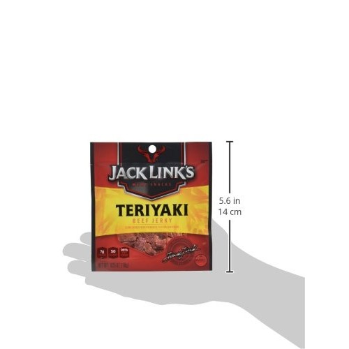 Jack Link’S Beef Jerky 5 Count Multipack, Teriyaki, 5, 0.625 Oz.