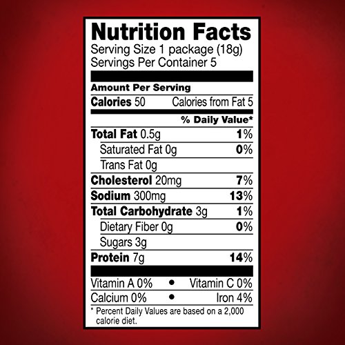 Jack Link’S Beef Jerky 5 Count Multipack, Teriyaki, 5, 0.625 Oz.