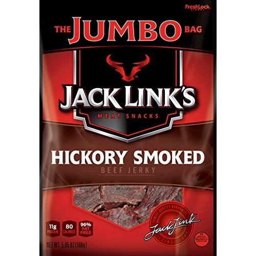 Jack Links Meat Snacks Beef Jerky, Hickory Smoked, 5.85 Ounce