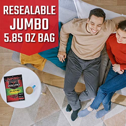 Jack Link’S Beef Jerky, Jalapeño Carne Seca, 5.85 Oz. Sharing Si