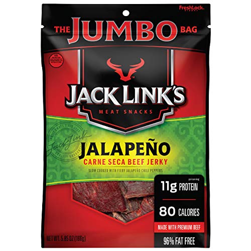 Jack Link’S Beef Jerky, Jalapeño Carne Seca, 5.85 Oz. Sharing Si