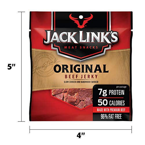 Jack Link’S Beef Jerky, Original, 0.625 Ounce – Flavorful Meat S