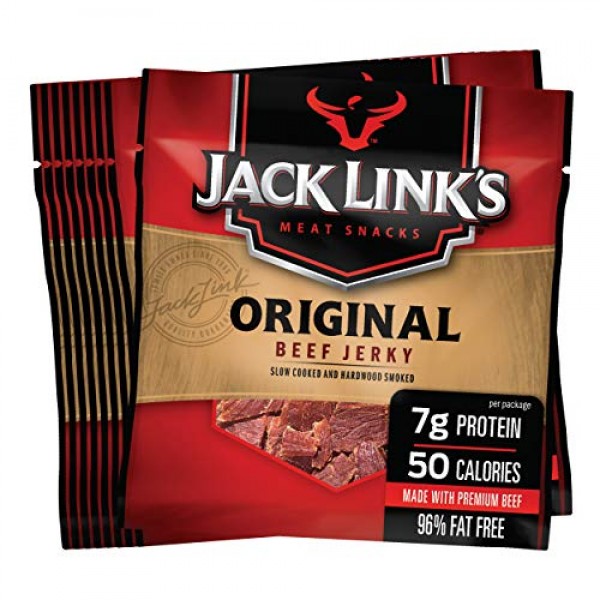 Jack Link’S Beef Jerky, Original, 0.625 Ounce – Flavorful Meat S