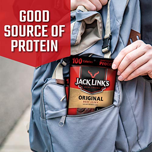 Jack Link’S Beef Jerky, Original, 1.25 Oz. Bags, 10 Count – Flav