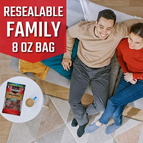 Jack Link’S Beef Jerky, Original, ½ Pounder Bag – Flavorful Meat