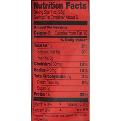 Jack Link’S Beef Jerky, Peppered, 5.85 Oz. Sharing Size Bag –Mea