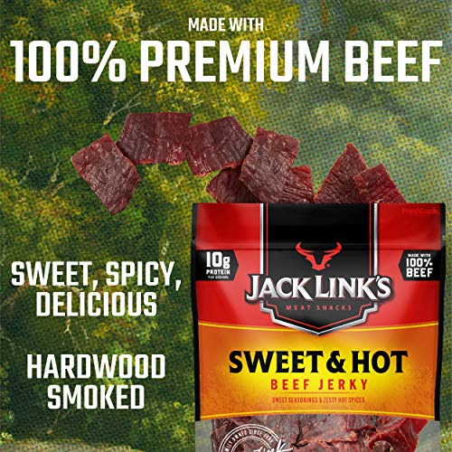 Jack Link’S Beef Jerky, Sweet And Hot, 2 9 Oz. Bags – Flavorfu
