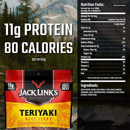 Jack Link’S Beef Jerky, Teriyaki, 2 9 Oz. Bags – Flavorful Eve