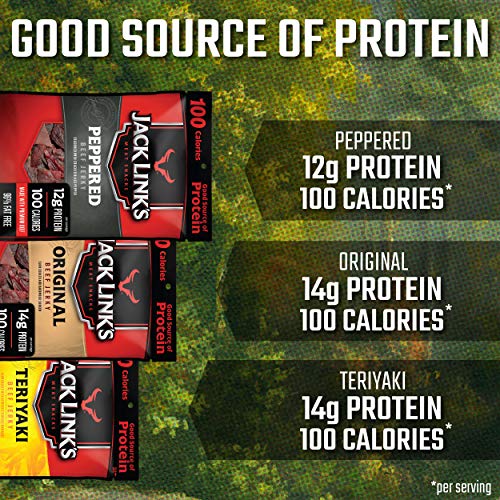 Jack Link’S Beef Jerky Variety Pack – Includes Original, Teriyak