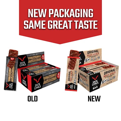 Jack Link’S Beef Strips, Original, 12 Count – Great Protein Bar,