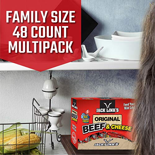 Jack Link’S Original Beef &Amp; Cheese Combo Pack, 1.2 Oz., Pack Of