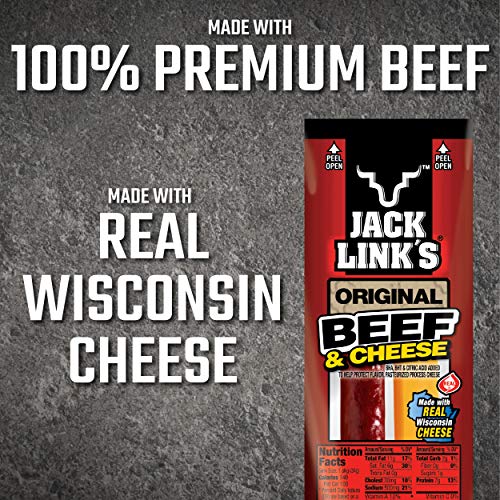 Jack Link’S Original Beef &Amp; Cheese Combo Pack, 1.2 Oz., Pack Of