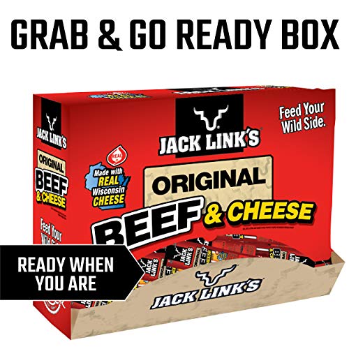 Jack Link’S Original Beef &Amp; Cheese Combo Pack, 1.2 Oz., Pack Of