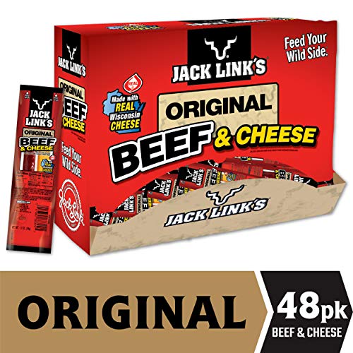 Jack Link’S Original Beef &Amp; Cheese Combo Pack, 1.2 Oz., Pack Of