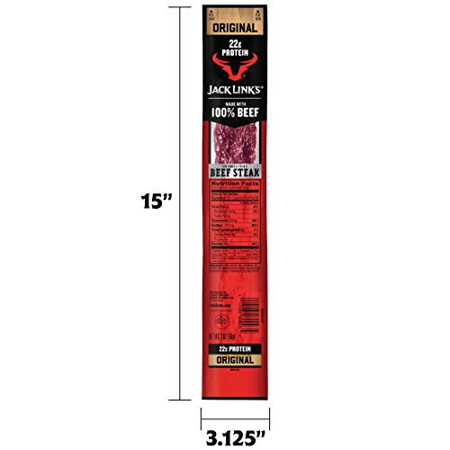Jack Link’S Premium Cuts Beef Steak, Original, 2 Oz., 12 Count –