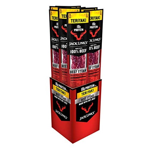 Jack Link’S Premium Cuts Beef Steak, Teriyaki, 2 Oz., 12 Count –