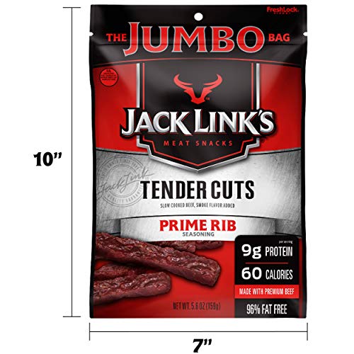 Jack Link’S Prime Rib Tender Cuts, Original, 5.6 Oz. Sharing Siz