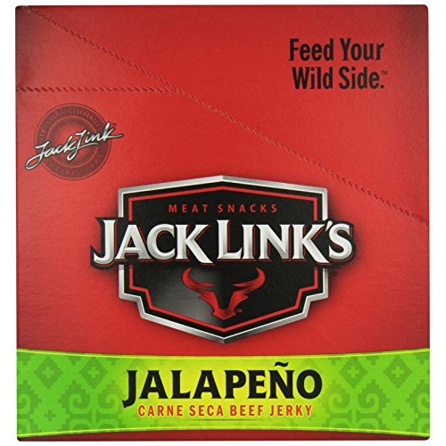 Jack Links Beef Jerky, Jalapeno Carne Seca, 1.25 Ounce Pack Of 10