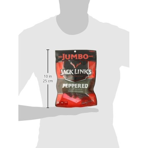 Jack Links Beef Jerky, Peppered, 5.85 Ounce