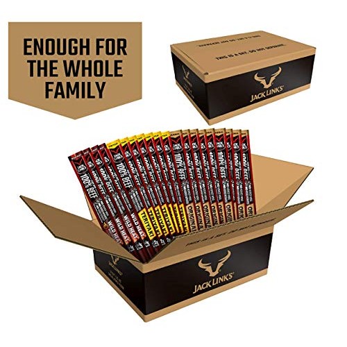 Jack Links Beef Sticks, 20 Count Variety Pack, 9 Original, 7