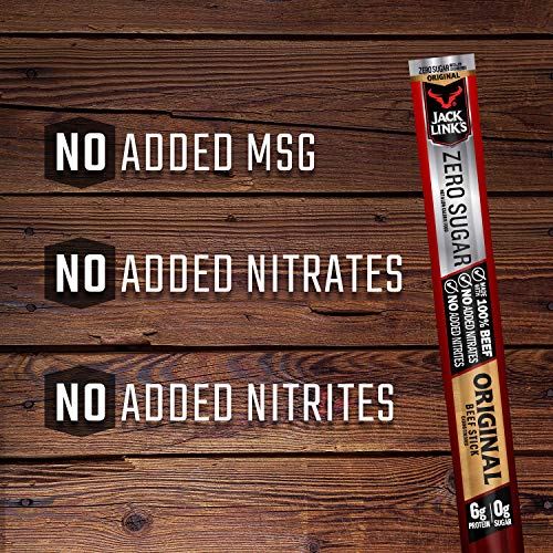 Jack Links Beef Sticks, Zero Sugar, Original – Protein Snack, M...