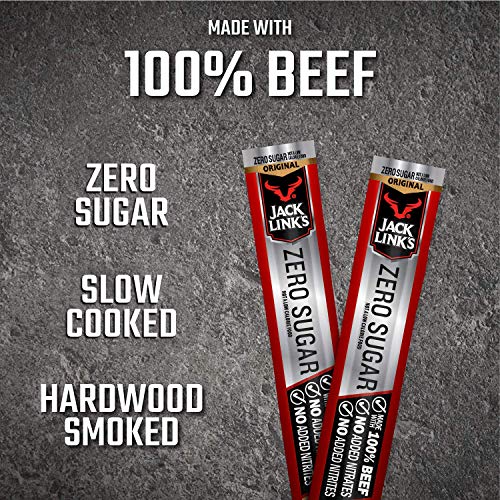 Jack Links Beef Sticks, Zero Sugar, Original – Protein Snack, M...
