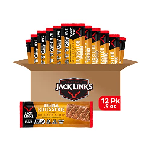 Jack Links Meat Bars, Rotisserie Chicken, 12 Count - 8G Of Prot