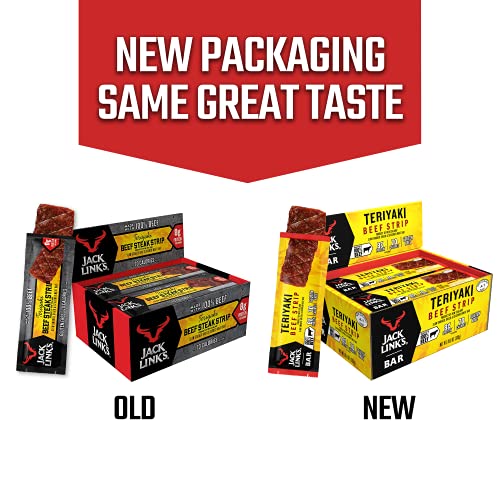 Jack Link’S Beef Strips, Teriyaki, 12 Count – Great Protein Bar,