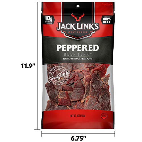 Jack Link’S Beef Jerky, Peppered, 2 9 Oz. Bags – Flavorful Eve