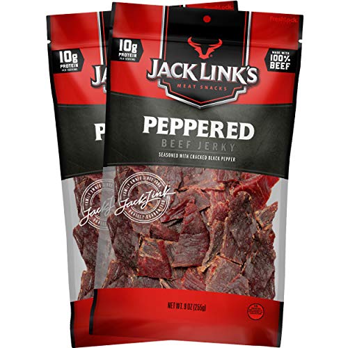 Jack Link’S Beef Jerky, Peppered, 2 9 Oz. Bags – Flavorful Eve