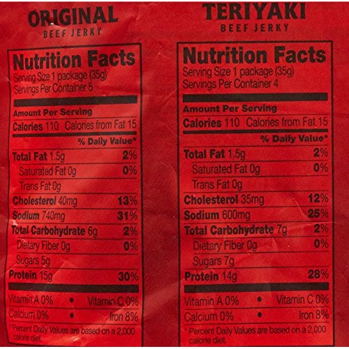 Jack Link’S Beef Jerky Variety Pack, 9 Count 1.25 Oz Bags – Va