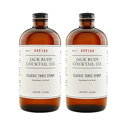 Jack Rudy Classic Tonic Syrup 17 Oz 2-Pack