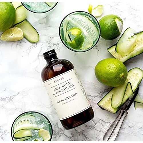 Jack Rudy Cocktail Co Classic Tonic Syrup 16 Fluid Ounces 1 Bot