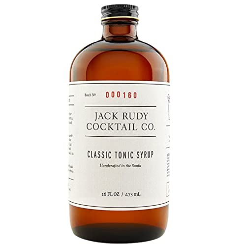 Jack Rudy Cocktail Co Classic Tonic Syrup 16 Fluid Ounces 1 Bot