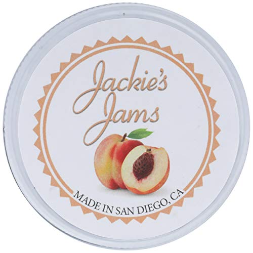 Jackies Jam, Jam Peach Cobbler, 8 Ounce