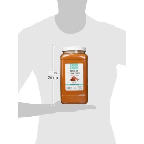 Jackies Kitchen 2/4 Lbs Ground Red Pepper Cayenne, 4.00 Lb P