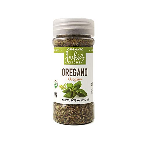 Jackies Kitchen Oregano, 0.75 Ounce Pack Of 8