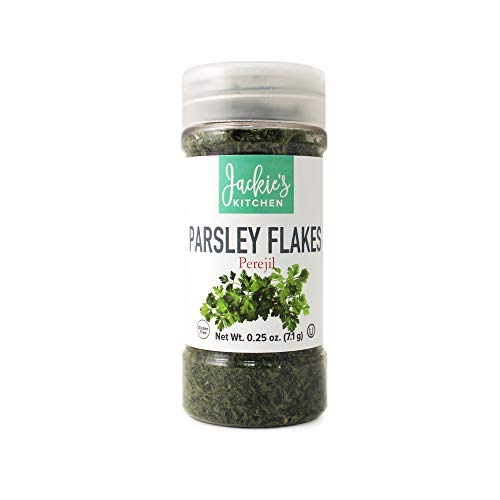 Jackies Kitchen Parsley Flakes, 0.25 Ounce Pack Of 12