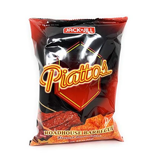 Jackn Jill Piattos Flavored Potato Crisps 3 Oz 85 Grams Road