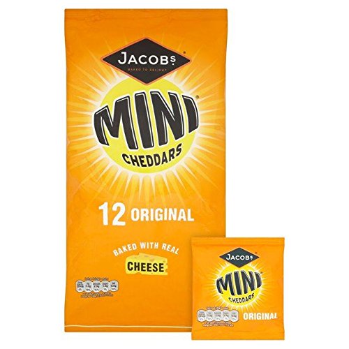 Jacobs Cheese Mini Cheddars 25G X - 12 Per Pack
