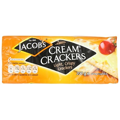 Jacobs Crackers, Cream,7.05Oz, Pack Of 2